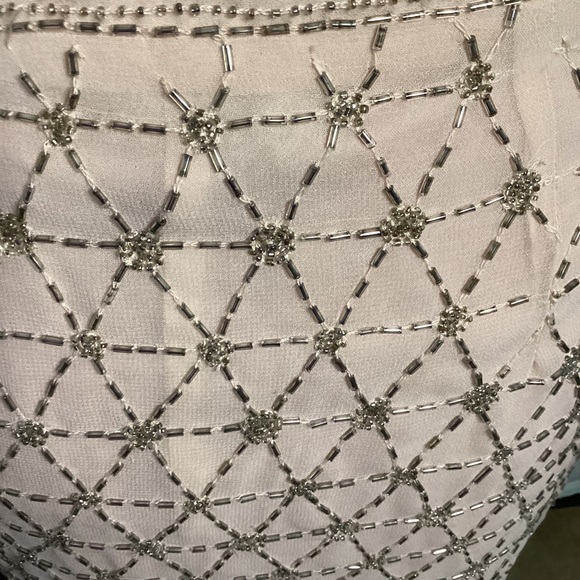 XXI Forever 21 Womens Straight Mini Skirt Sz S Sequins Diamond - Picture 8 of 16